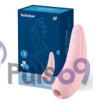 Вакуумный клиторальный стимулятор Satisfyer Curvy 2+ Pink