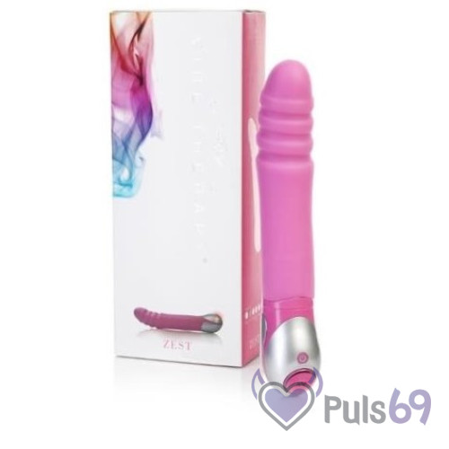 Вибратор Vibe Therapy Zest, точки G, розовый