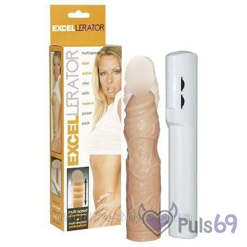 Реалистичный вибратор Excellerator от Seven Creations Реалистичный вибратор Excellerator от Seven Creations