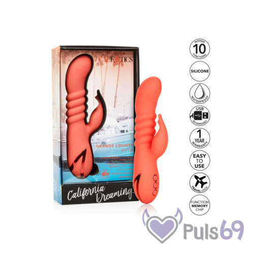 Вибратор California Dreaming Orange County Cutie Вибратор California Dreaming Orange County Cutie