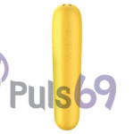 Двусторонний вакуумный стимулятор Satisfyer Dual Love Yellow