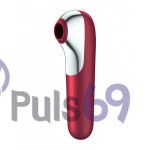 Двусторонний вакуумный стимулятор Satisfyer Dual Love Red
