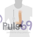 Реалистичный вибратор Real Feel Deluxe No. 9 от Pipedream