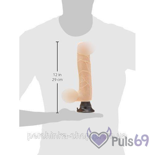 Реалистичный вибратор Real Feel Deluxe No. 9 от Pipedream Реалистичный вибратор Real Feel Deluxe No. 9 от Pipedream