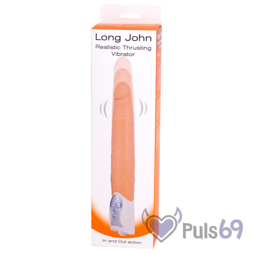 Реалистичный вибратор Long John от Seven Creations Реалистичный вибратор Long John от Seven Creations