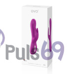 Вибратор OVO K3, многофункциональный, со стимулятором клитора