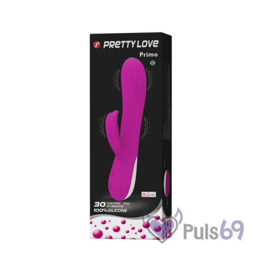 Вибратор Primo со стимулятором клитора Pretty Love Вибратор Primo со стимулятором клитора Pretty Love
