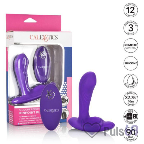 Вибратор бабочка с беспроводным пультом Silicone Remote Pinpoint Pleaser от California Exotic Вибратор бабочка с беспроводным пультом Silicone Remote Pinpoint Pleaser от California Exotic