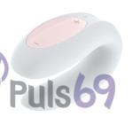 Смарт вибратор для пар Satisfyer Double Joy White