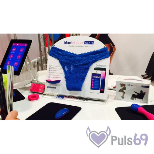 Смарт-вибратор blueMotion NEX1 от OhMiBod Смарт-вибратор blueMotion NEX1 от OhMiBod