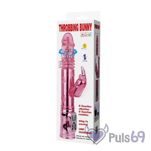 Многофункциональный вибратор Throbbing Bunny от Baile Многофункциональный вибратор Throbbing Bunny от Baile