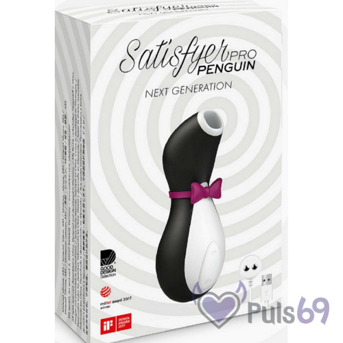 Вакуумный клиторальный вибратор Satisfyer Penguin Вакуумный клиторальный вибратор Satisfyer Penguin