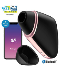 Вакуумный стимулятор с вибрацией Satisfyer Love Triangle Black