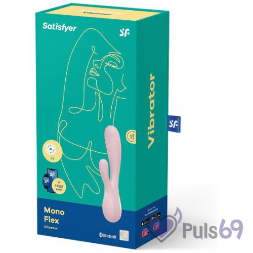 Смарт вибратор Satisfyer Mono Flex Pink Смарт вибратор Satisfyer Mono Flex Pink
