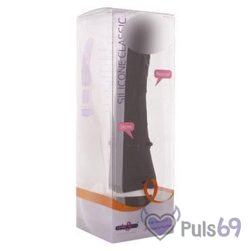 Нежный реалистичный вибратор Seven Creations Classic Smooth, черный Нежный реалистичный вибратор Seven Creations Classic Smooth, черный