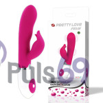 Вибратор с клиторальным отростком Pretty Love Felix