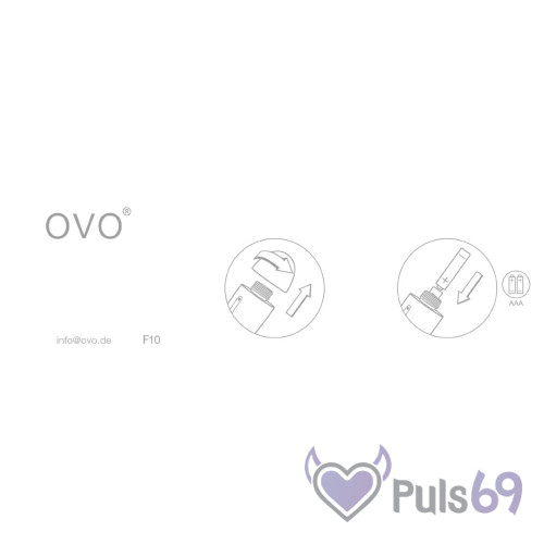 Высококачественный вибратор OVO F10, классический, ультра-мощный Высококачественный вибратор OVO F10, классический, ультра-мощный