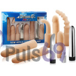 Эротический набор вибраторов и насадок Vibrator Kit Baile