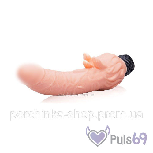 Реалистичный вибратор Penetrating Pleasures со стимуляцией клитора от Scala Реалистичный вибратор Penetrating Pleasures со стимуляцией клитора от Scala