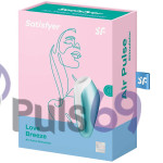 Вакуумный клиторальный вибратор Satisfyer Love Breeze Blue