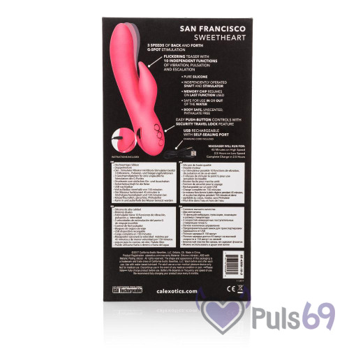Вибратор California Exotic San Francisco Sweetheart Вибратор California Exotic San Francisco Sweetheart