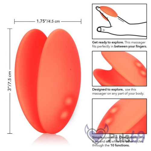 Вибратор California Exotic Mini Marvels Silicone Marvelous Massager Вибратор California Exotic Mini Marvels Silicone Marvelous Massager