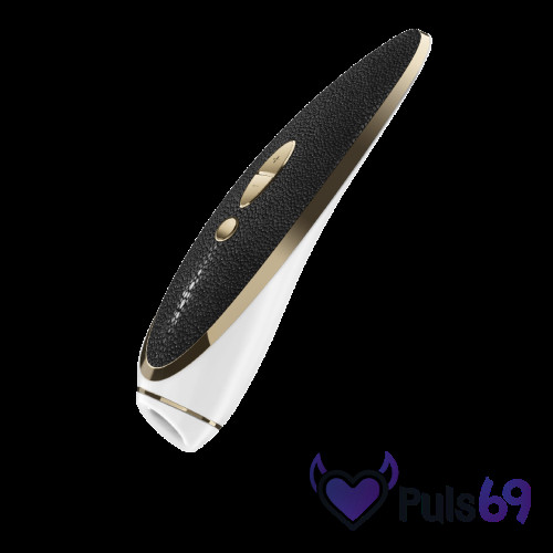 Вакуумный клиторальный вибратор Satisfyer Luxury Haute Couture Black