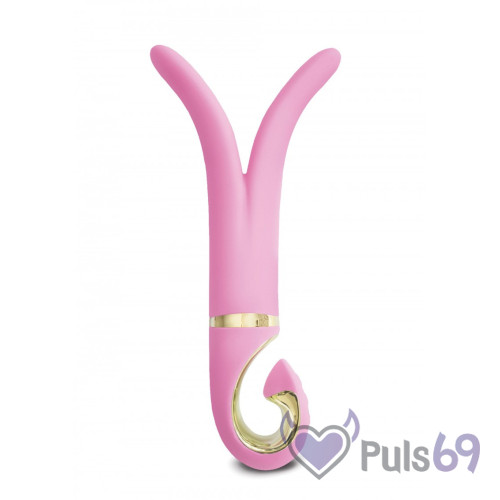 Анатомический вибромассажер - Fun Toys Gvibe 3 Candy Pink