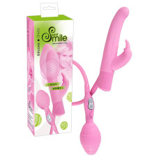 Надувной вибратор Sweet Smile Rosy Bunny от Orion Надувной вибратор Sweet Smile Rosy Bunny от Orion