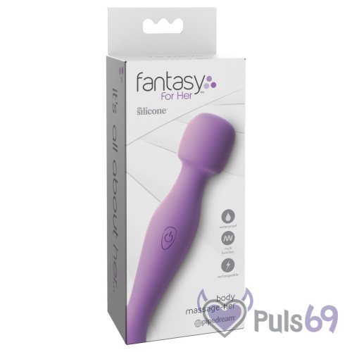 Вибромассажер Fantasy For Her Body Massage-Her от Pipedream Вибромассажер Fantasy For Her Body Massage-Her от Pipedream