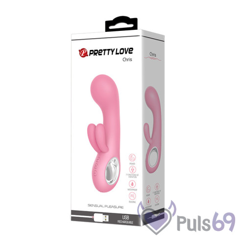 Вибратор Pretty Love Chris Pink от Baile Вибратор Pretty Love Chris Pink от Baile