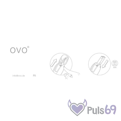 Высококачественный вибратор OVO F7, классический, ультра-мощный Высококачественный вибратор OVO F7, классический, ультра-мощный