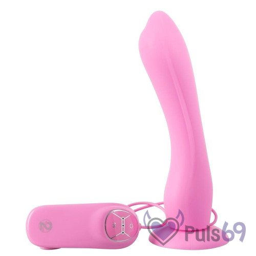 Розовый вибратор Silicone Rose Vibe