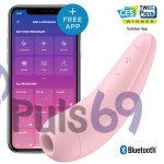 Вакуумный клиторальный стимулятор Satisfyer Curvy 2+ Pink