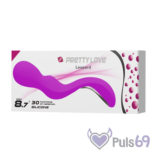 Вибромассажер Pretty Love Leopard на аккумуляторе от Baile Вибромассажер Pretty Love Leopard на аккумуляторе от Baile