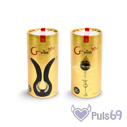 Анатомический вибромассажер - Fun Toys Gvibe Mini Gold 24к Анатомический вибромассажер - Fun Toys Gvibe Mini Gold 24к