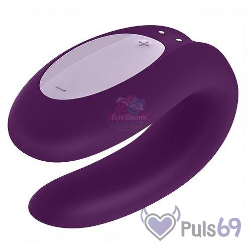 Смарт вибратор для пар Satisfyer Double Joy Violet