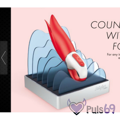 Силиконовый вибратор Satisfyer Vibes Flower Power Силиконовый вибратор Satisfyer Vibes Flower Power