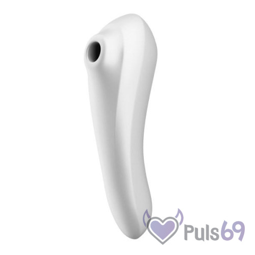 Вакуумный клиторальный стимулятор Satisfyer Dual Pleasure White