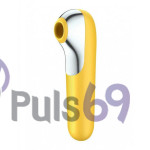 Двусторонний вакуумный стимулятор Satisfyer Dual Love Yellow