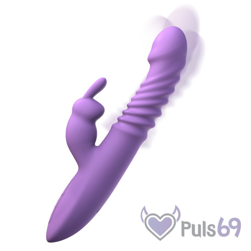 Многофункциональный вибратор Fantasy For Her Her Thrusting Silicone Rabbit от Pipedream
