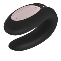 Смарт вибратор для пар Satisfyer Double Joy Black Смарт вибратор для пар Satisfyer Double Joy Black