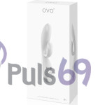 Вибратор OVO K3, многофункциональный, со стимулятором клитора