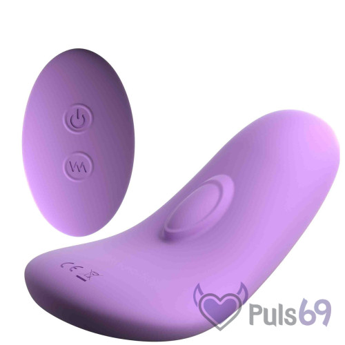 Вибратор с дистанционным управлением Fantasy For Her Remote Silicone Please-Her от Pipedream
