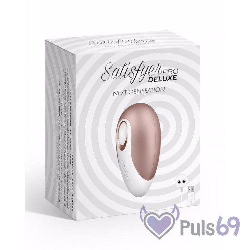Вакуумный клиторальный вибратор Satisfyer Pro Deluxe Next Generation Вакуумный клиторальный вибратор Satisfyer Pro Deluxe Next Generation