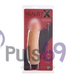Реалистичный тихий вибратор Realstuff Real Feeling Vibe 8 Inch см от Dream Toys