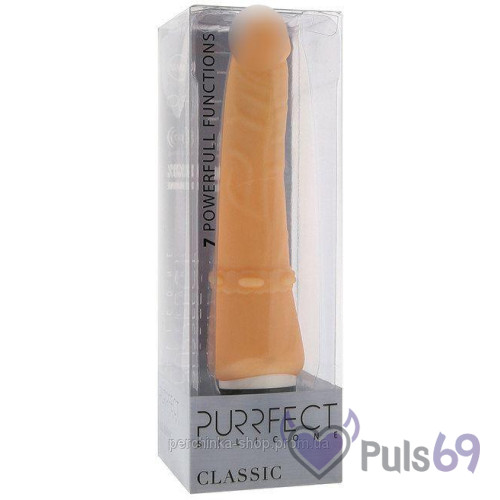 Вибратор реалистичный Dream Toys - Purrfect Silicone Classic Вибратор реалистичный Dream Toys - Purrfect Silicone Classic