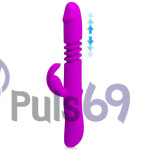 Вибратор Ward Pretty Love с поступательными движениями и ротацией