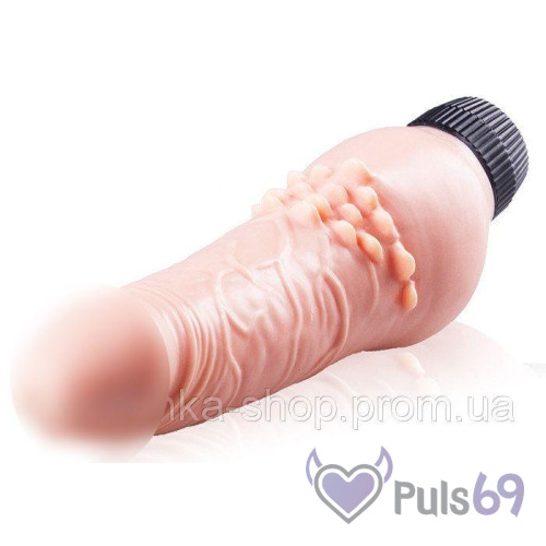 Реалистичный вибратор Penetrating Pleasures со стимуляцией клитора от Scala Реалистичный вибратор Penetrating Pleasures со стимуляцией клитора от Scala