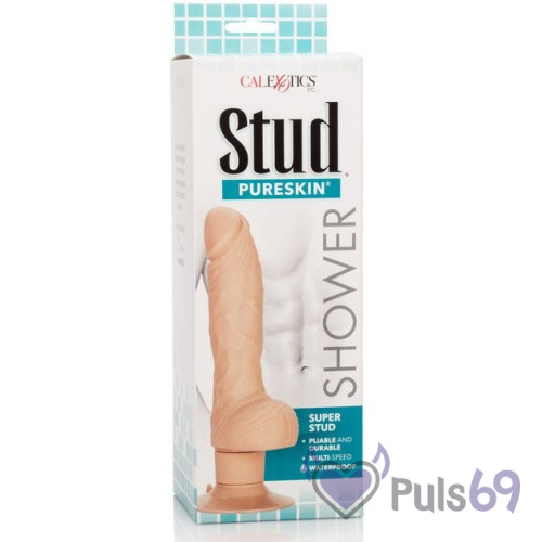 Реалистичный вибратор California Exotic Shower Stud Super Stud Реалистичный вибратор California Exotic Shower Stud Super Stud